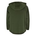 thumbnail image 4 of Vedolay Men Hoodies Plus Size Long Sleeve V-Neck Tunic Tunic Green,2XL, 4 of 5