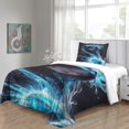 thumbnail image 3 of Arijorja Cartoon Bedding Set,3d Comics Quilt Duvet Cover Sets,comics Bed Cover Soft,comics Duvet Set With Zipper Single, 3 of 5