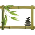 thumbnail image 2 of Bamboo Frame with Zen Wall Mural by Wallmonkeys Peel and Stick Graphic (36 in W x 25 in H) WM215837, 2 of 4