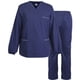 thumbnail image 1 of Traje de enfermería uniforme de enfermera transpirable dentista médicos salón camisa pantalones ropa SetMen manga larga XXL, 1 of 8