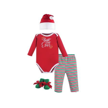Christmas Giftset 4pc (Baby Girls) (Best Brand For Baby Clothes In India)