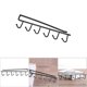 thumbnail image 3 of Multifunction Kitchen Storage Rack Cabinet Shelf Hanging Hook Cupboard Organizer Holder Black, 3 of 5