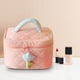 thumbnail image 5 of Neceser de gran capacidad para viajes y uso diario | Organizador de artículos de tocador resistente al agua con bolsillos con cremallera | Apto para maquillaje, artículos de tocador, pasaporte y, 5 of 5