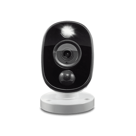 Swann - Indoor/Outdoor 1080p Wired Surveillance Camera - Black/White