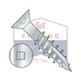 thumbnail image 2 of 6-13 x 1 3/4" Deep Thread Wood Screws | Square | Flat Head | Type 17 Pt | Steel | Zinc | With Nibs (Quantity: 6000), 2 of 3