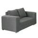 thumbnail image 3 of Sofá Love Seat Dicasa Taos 2 Plazas Gris para Sala, 3 of 11