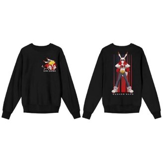 Flamingo Ugly Christmas Sweater Sweatshirt For Men - Royal Blue, Crewneck, Holiday Party Outfit