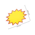 thumbnail image 2 of FESTFENDS 50Pcs Yellow Paper Price Labels Replacement Sale Tags for Shop and Commercial Use, 2 of 8
