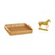 thumbnail image 5 of Elegante cesta de frutas tejida y escultura de caballo, cuenco decorativo para aperitivos y estatua de animal, figura de resina para decoración del ho, 5 of 8