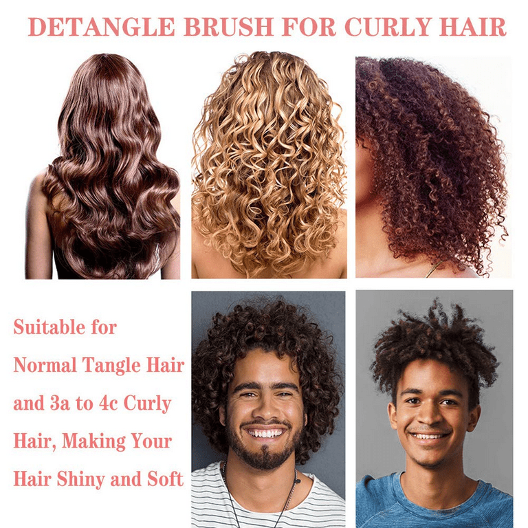 Afro detangling brush online