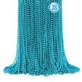 thumbnail image 1 of Collares SHAOQINLIN 50 piezas de cuentas color verde azulado para Mardi Gras de 84 cm, 1 of 7
