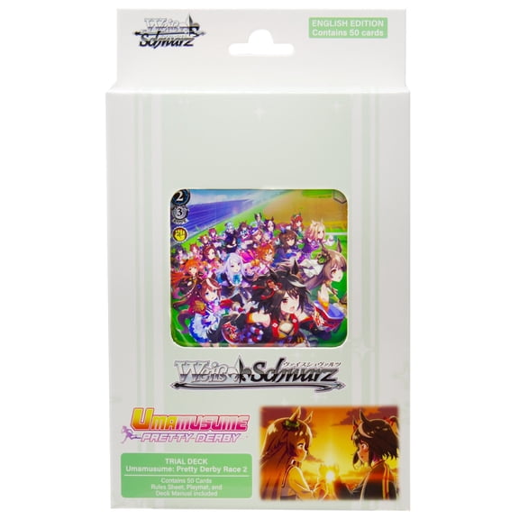 Collectible Weiss Schwarz Umamusume: Pretty Derby Race 2 Trial Deck (50 Cards)