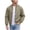 .Khaki, variant on Agkizg Men's Fall Winter Jackets, Solid Stand Collar Jacket Raglan Sleeves Elastic Cuffs Versatile Daily Long Sleeve Casual Outerwear