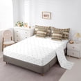 thumbnail image 5 of Homewish Ancient Bohemain Aztec 7-Piece Twin Bedding Sets,Rustic Western Tribal Bedding Comforter Set,Brown Beige Sheet Sets For Kids,Luxury Bedroom Decor Reversible, 5 of 8