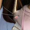thumbnail image 2 of Set of 6pcs Best Friend Necklaces Clavicle Chain with Magnetic Animal Pendants, 2 of 5