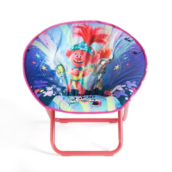 Trolls Kids' Red Saucer Chair