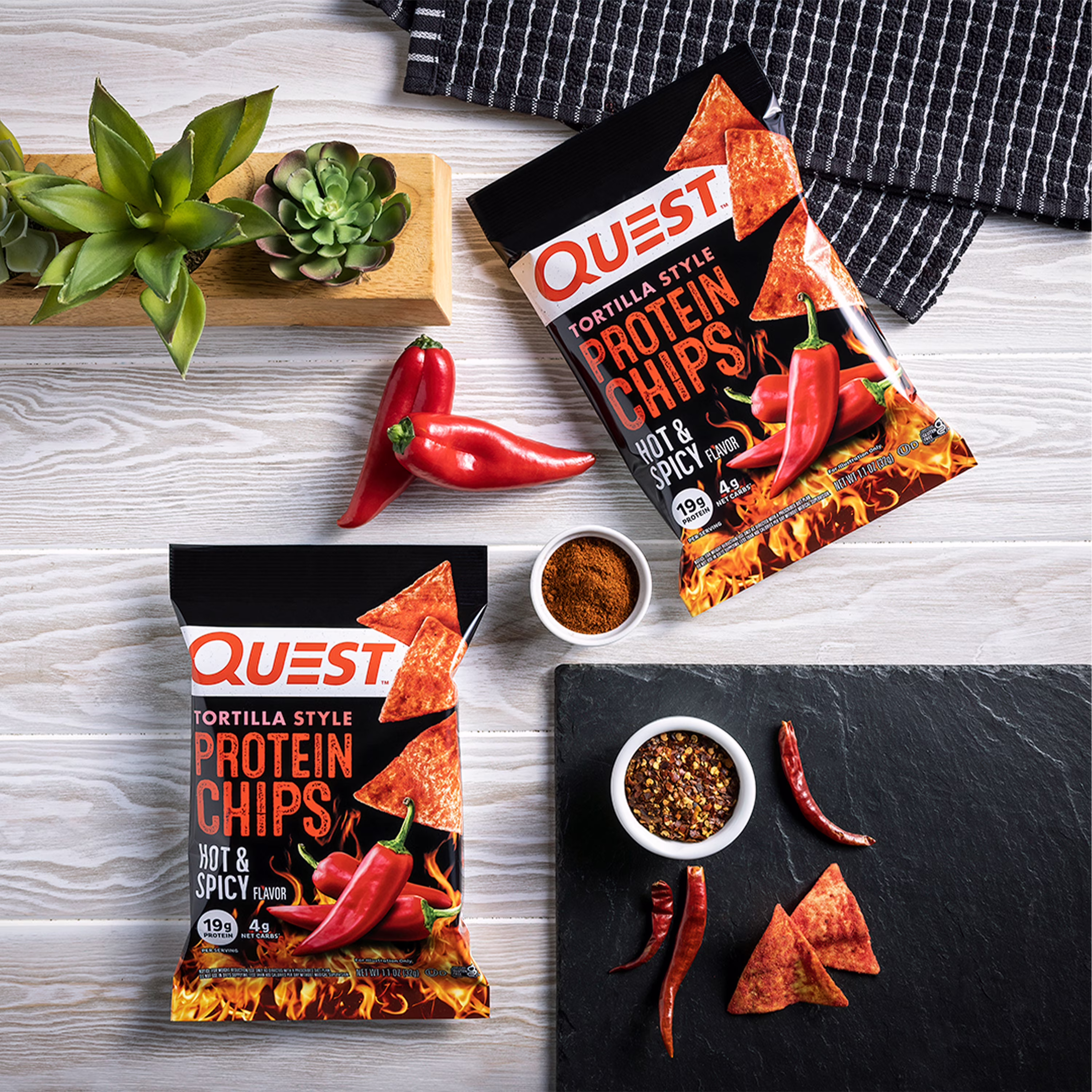 Quest Hot & Spicy Protein Chip, 1.1oz