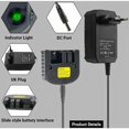thumbnail image 2 of Dinheiro Cargador de repuesto compatible con Black & Decker 9,6 V 12 V 14,4 V 18 V Nicad Nimh batería HPB18-OPE HPB18 HPB14 HPB12 HPB96 244760-00 A1718 FSB18—, 2 of 5