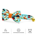 thumbnail image 2 of Collar De Pajarita Para Gato De Sushi, Collar De Pajarita Con Hebilla De Plástico De Seguridad Separable Para Gatito (8 "-13"), 2 of 7