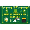 thumbnail image 1 of St.Patrick's Day 2022 Decoración Banner Luck Leaf Garland Decoraciones para fiestas Wmkox2435yii hfskjfh2428, 1 of 1