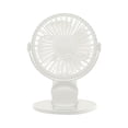 thumbnail image 1 of Ventilador portátil con carga USB, mini ventilador de escritorio con clip de 360 grados, 1 of 5