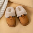 thumbnail image 2 of CHUMUD Womens Fuzzy Slippers- Comfy Warm Winter Slipper with Plush Fleece Lining- Indoor House Slippers Thick Sole, 2 of 9