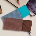 thumbnail image 5 of Bolsa para gafas, tela de cáñamo de algodón, funda para gafas simple retro creativa, 5 of 5