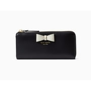 Kate Spade Baldwin Street Nisha Wallet WLRU3285 BLACK / CEMENT