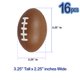 thumbnail image 2 of Foam Football AnapoliZ Mini, paquete de 16 unidades, 8,26 cm, regalo de fiesta, 2 of 5