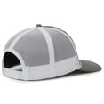 thumbnail image 4 of Outdoor Cap OC771C Premium Modern Trucker w/Cord Cap-Charcoal-White-White-Cord, 4 of 8