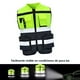 thumbnail image 2 of Ropa reflectante para motocicleta, chaleco de seguridad para el tráfico, chaleco reflectante de seguridad amarillo de alta visibilidad, chaqueta de ciclismo para motociclista, 2 of 5