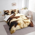 thumbnail image 3 of Homewish Vintage Cattle Hide 7-Piece Twin Bedding Sets,Rustic Farmhouse Cabin Bedding Comforter Set,Country Farm Animal Sheet Sets For Kids,Luxury Bedroom Decor, 3 of 8