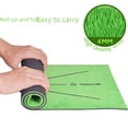 thumbnail image 3 of Venta caliente de tapete de golf para prácticas de golf en interiores y exteriores, tapete auxiliar portátil para entrenamiento de impacto de golf, 3 of 5