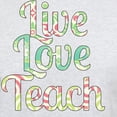 thumbnail image 3 of CafePress - Live Love Teach Light T Shirt - Men's Classic Graphic T-Shirt, 3 of 4