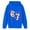 Swt 174# Blue, variant on WAYUTE Sweatshirts for Girls Long Sleeve Hooded Sweatshirt Comfort Soft Casual Pullover with Pocket for Play and School Sports Outwear
