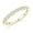 Gold, variant on 925 Sterling Silver Wedding Band for Women Cubic Zirconia Twisted Rope Half Eternity Band Ring Size 3-13