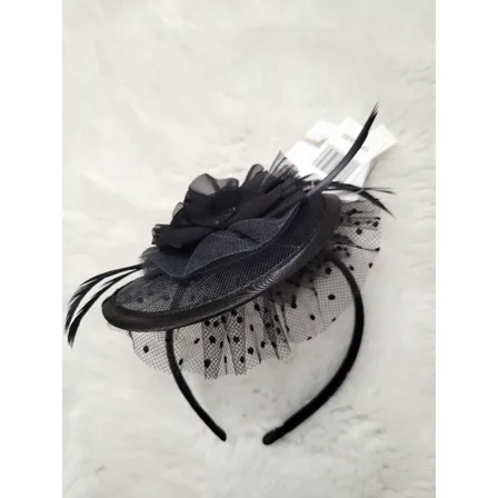 Disney Parks Haunted Mansion Black Lace Ruffles Headband