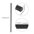 thumbnail image 2 of Unique Bargains Gear Rack 1.5Mod 15mmx15mmx1000mm 45# Steel Straight Linear Spur Rack for Machines Automotive, 2 of 7