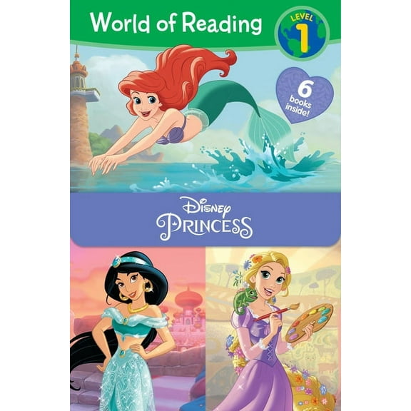 World of Reading World of Reading Disney Princess Level 1 Boxed Set: Level 1, (Paperback)