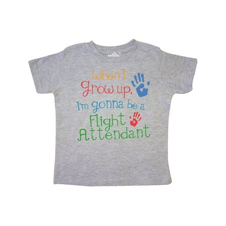 

Inktastic Flight Attendant Future Gift Toddler Boy or Toddler Girl T-Shirt