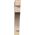 thumbnail image 2 of Ekena Millwork 6"W x 40"D x 40"H Westlake Block Rough Sawn Bracket, Douglas Fir, 2 of 4