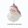 thumbnail image 3 of Tyidzon Pink Santa Christmas Ornament, Cute Hanging Doll Decor for Xmas Tree Wall Window Winter Holiday Party, 3 of 7