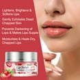 thumbnail image 6 of TUTUnaumb Lip Scrub Lip Moisturizing Universal Sleeping Lip Care Organic Lip Scrub Exfoliating Treatment Lip Conditioner & Shea Butter Lip Smoother & Conditioner for Dry & Flaky Lips-Red, 6 of 9