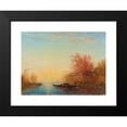 thumbnail image 2 of Félix Ziem 18x14 Black Modern Framed Museum Art Print Titled - Fusine, Surroundings of Venice (1870-1890), 2 of 5