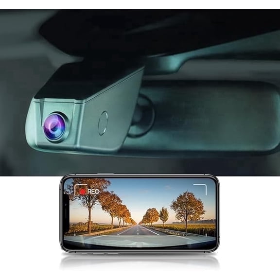 Fitcamx 4K Dash Cam Suitable for Toyota Sienna 2014 2015 2016 (HD2-6275, 7 Pin) LE XLE SE Limited Premium, OEM Look, WiFi & APP, Plug & Play, 64GB Card