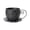 Black, variant on KGJQ Tea Cup Planter, Elegant Floral Cutout Pattern Flowerpot, Decorative Flower Pot for Indoor Outdoor Use Home Garden Living Room Decor