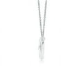 thumbnail image 2 of ANGARA Lab Grown Sideways Infinity Necklace with Gypsy Diamond for Women in 14K White Gold (Size-2mm| Color-F-G| Clarity-VS) | Anniversary, Jewelry Gift for Women | Lab-Grown Diamond Necklace, 2 of 6