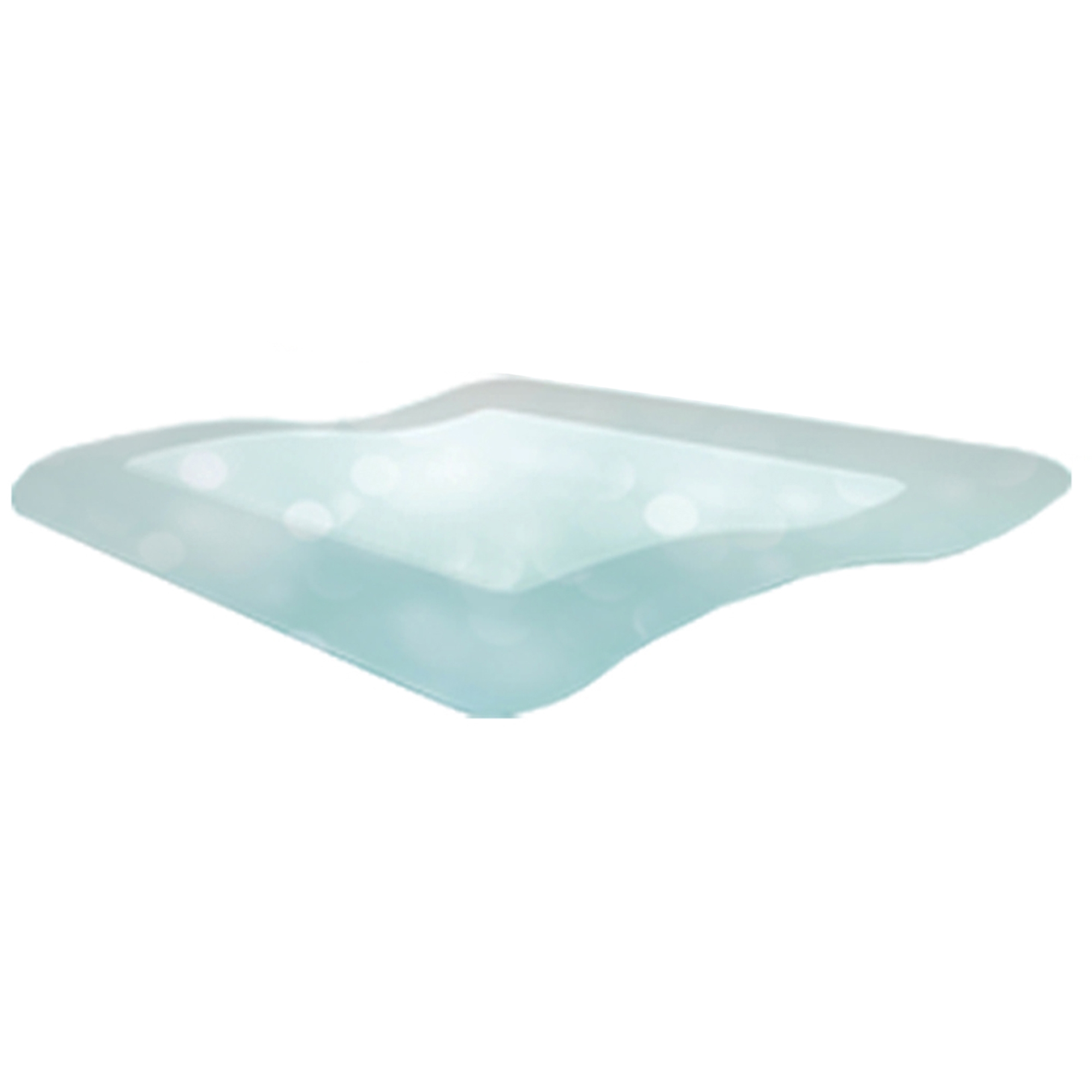 KerraLite Cool Border Hydrogel Wound Dressing Sterile Square CWL1008, 5 Ct
