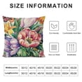 thumbnail image 6 of TIAOTIAOHOU Hello Flower Bike Decorative Throw Pillow Covers Set of 2, Bloom Spring Pink Porch Outdoor Home Decor, Bicycle Floral Butterfly Seasonal Couch Cushion Case, 6 of 6
