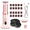 Pink, variant on Electric Callus Remover and Nail Buffer Kit Portable Rechargeable Foot Care Tool for Dead Skin Removal and Nail Grooming